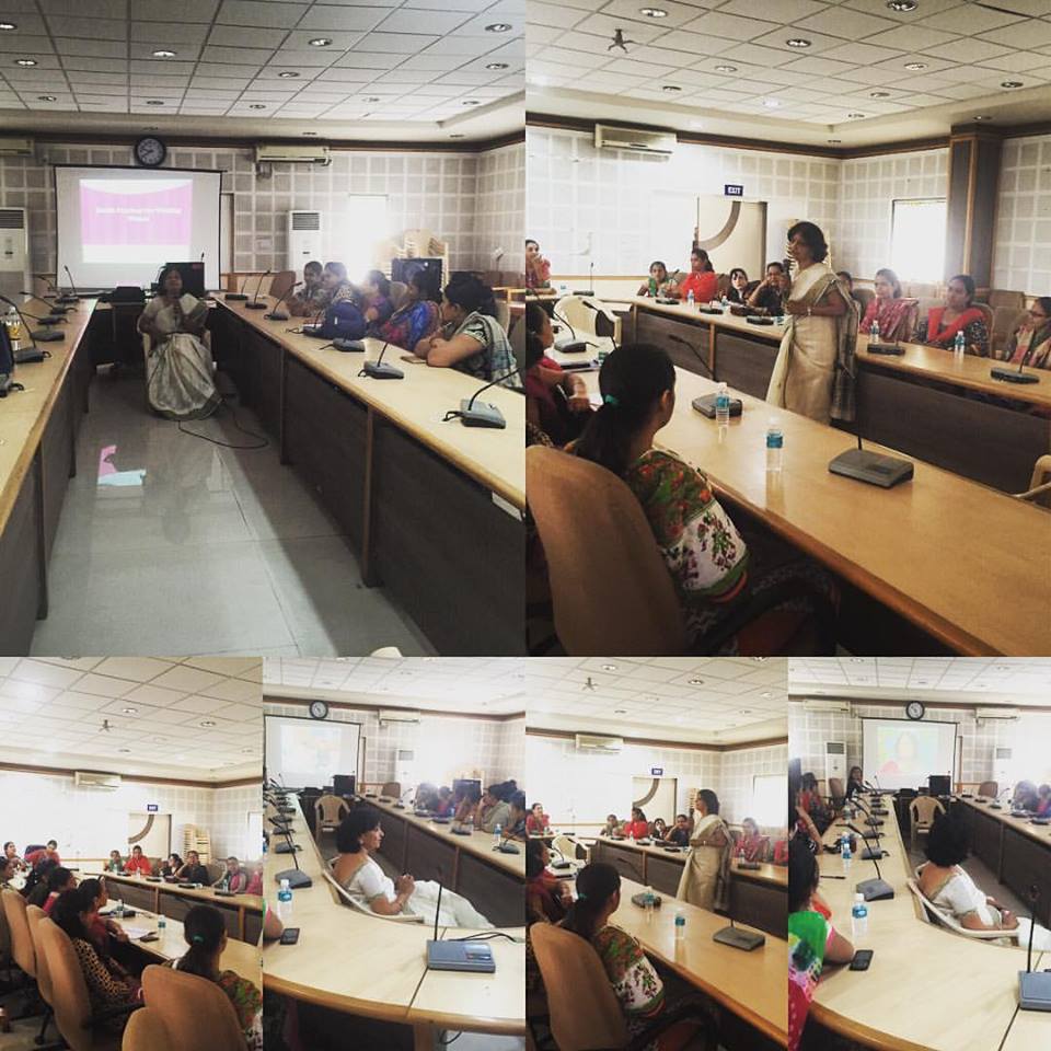 #working #Women and #worklifebalance #workshop for Muni corporation south zone office 4-4-16